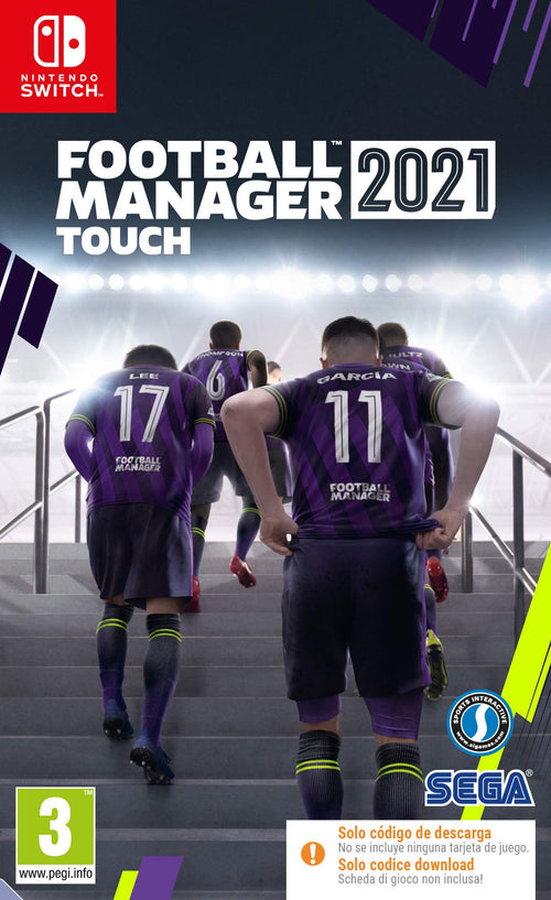 FOOTBALL MANAGER TOUCH 2021 - NINTENDO SWITCH - SWITCH - MULTILANGUAGE - WORLDWIDE