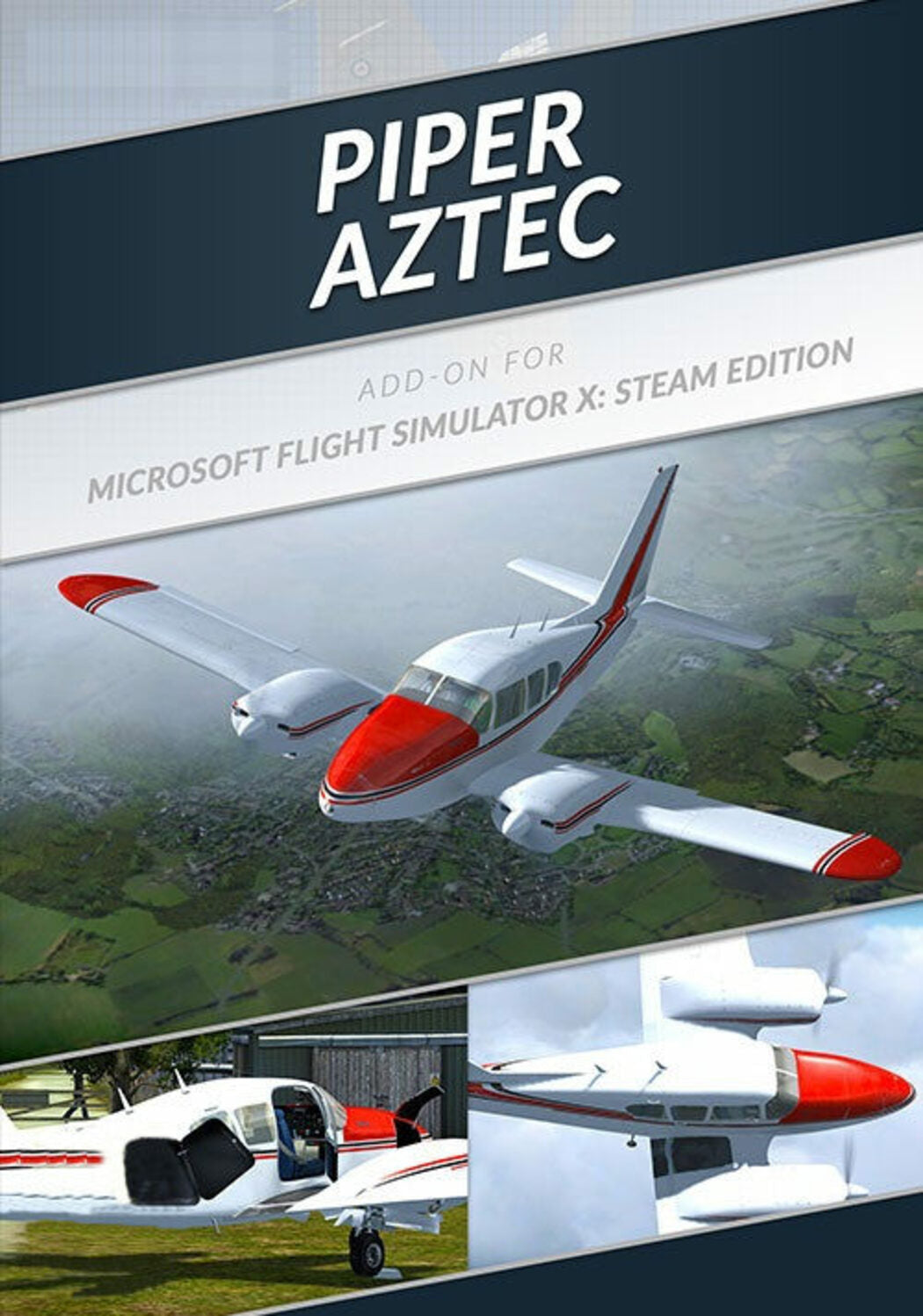 MICROSOFT FLIGHT SIMULATOR X: STEAM EDITION: PIPER AZTEC ADD-ON - PC - STEAM - MULTILANGUAGE - WORLDWIDE - Libelula Vesela - Jocuri video