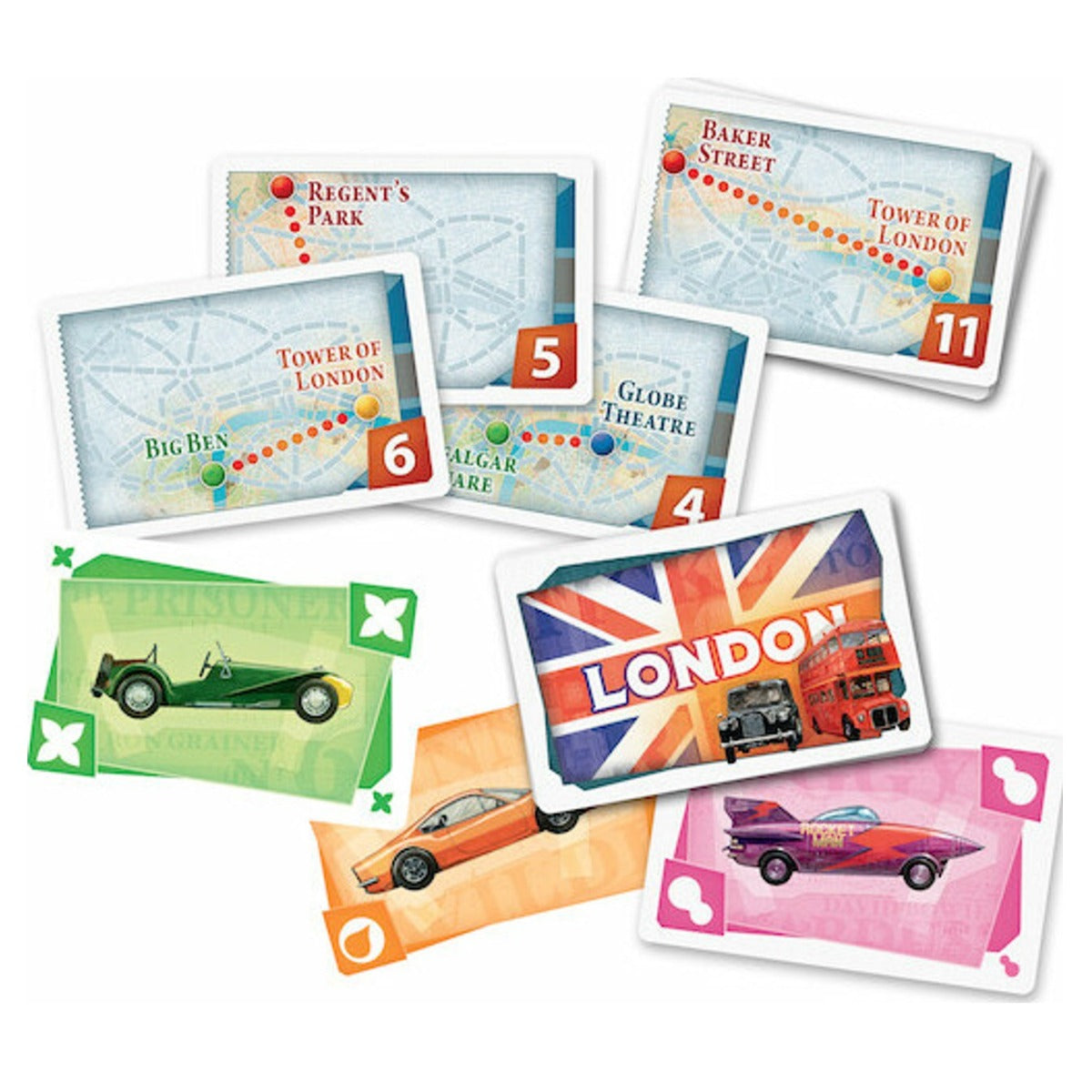 TICKET TO RIDE LONDON BOARD GAME, ENGLISH LANGUAGE - DAYS OF WONDER (720061)