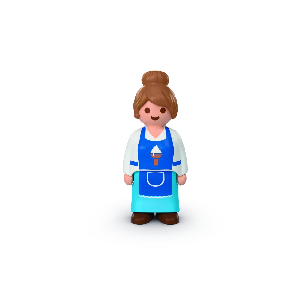 JUNIOR JUCARII DE NISIP PENTRU PASIONATII DE INGHETATA - PLAYMOBIL JUNIOR - SAND (PM72006)