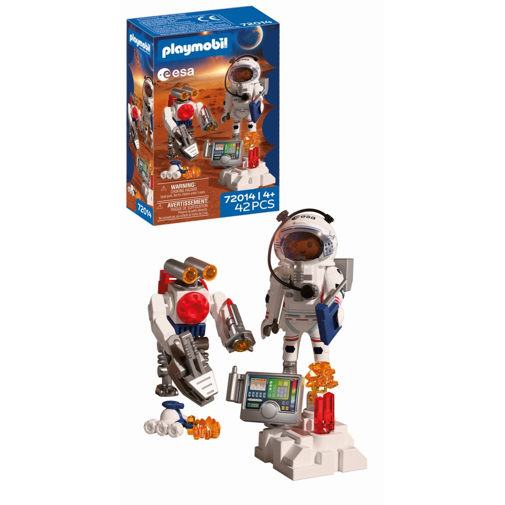 Playmobil ESA Astronaut si robot