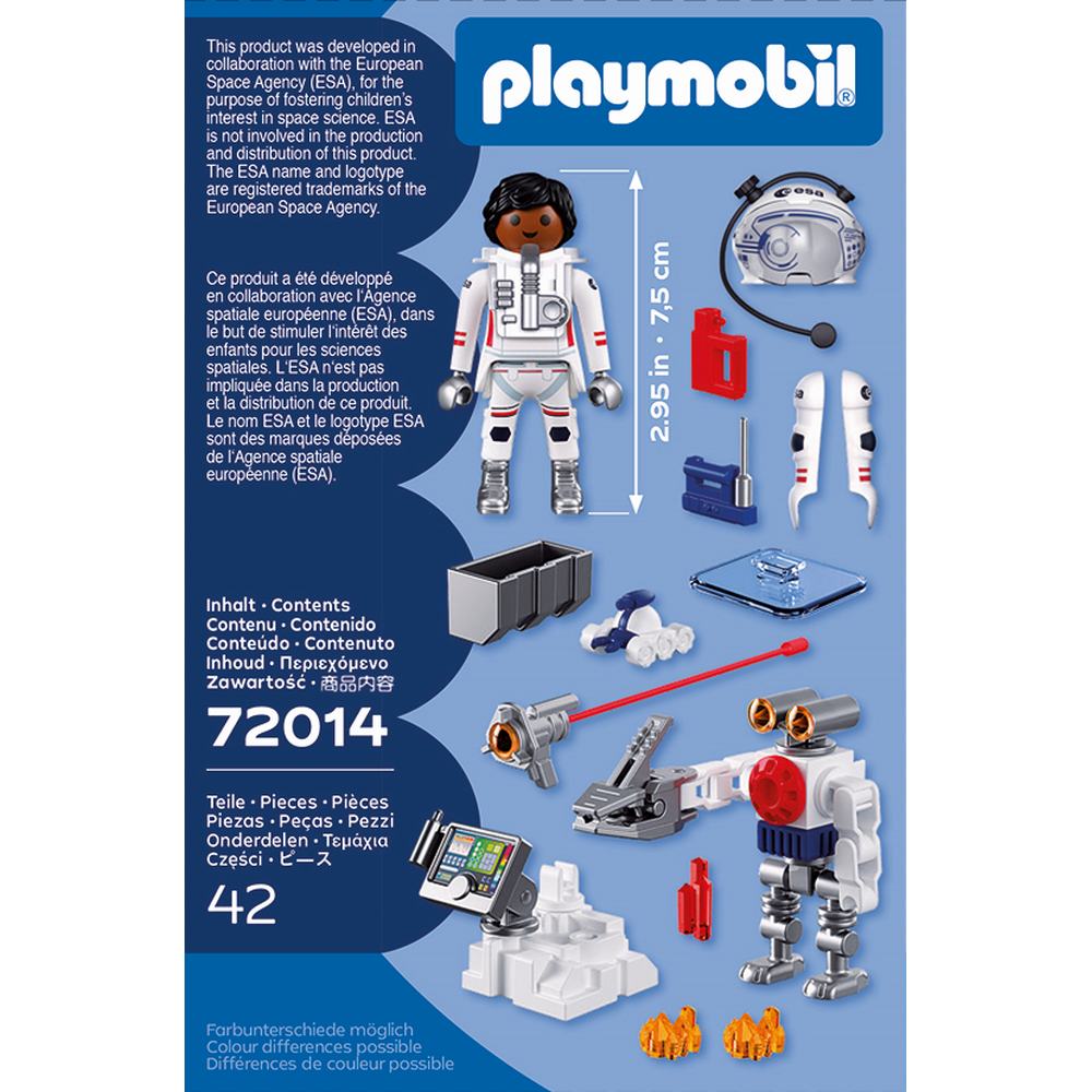ESA ASTRONAUT SI ROBOT - PLAYMOBIL (PM72014)