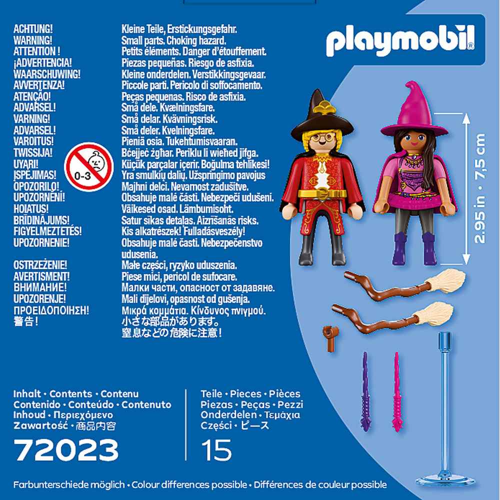 SET 2 FIGURINE VRAJITOARE SI VRAJITOR - PLAYMOBIL (PM72023)