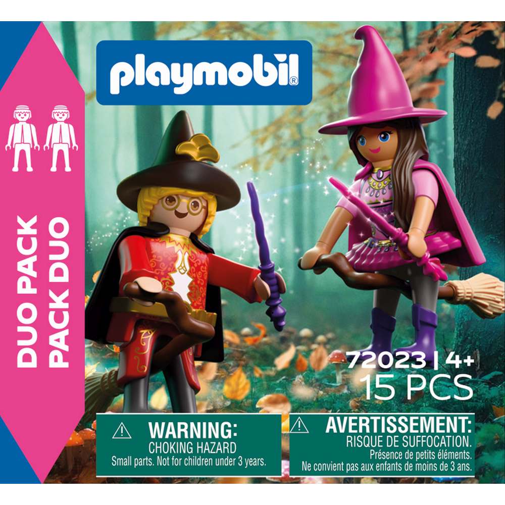 SET 2 FIGURINE VRAJITOARE SI VRAJITOR - PLAYMOBIL (PM72023)