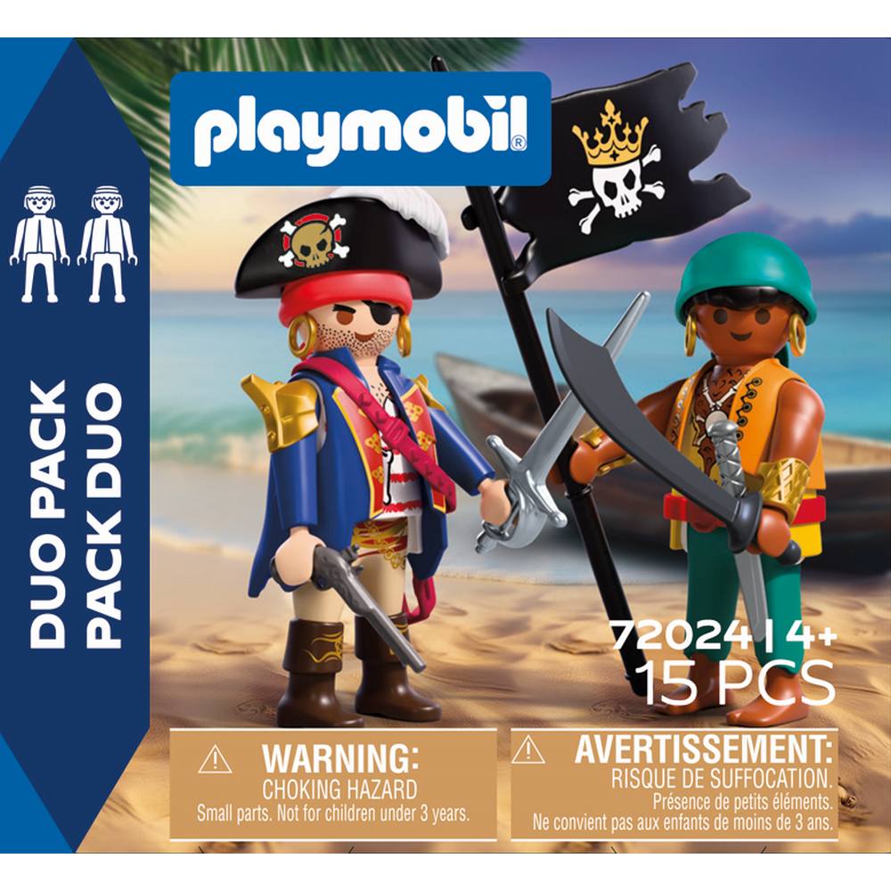 SET 2 FIGURINE PIRATI - PLAYMOBIL (PM72024)