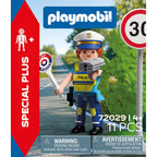 FIGURINA POLITIST CU RADAR - PLAYMOBIL (PM72029)