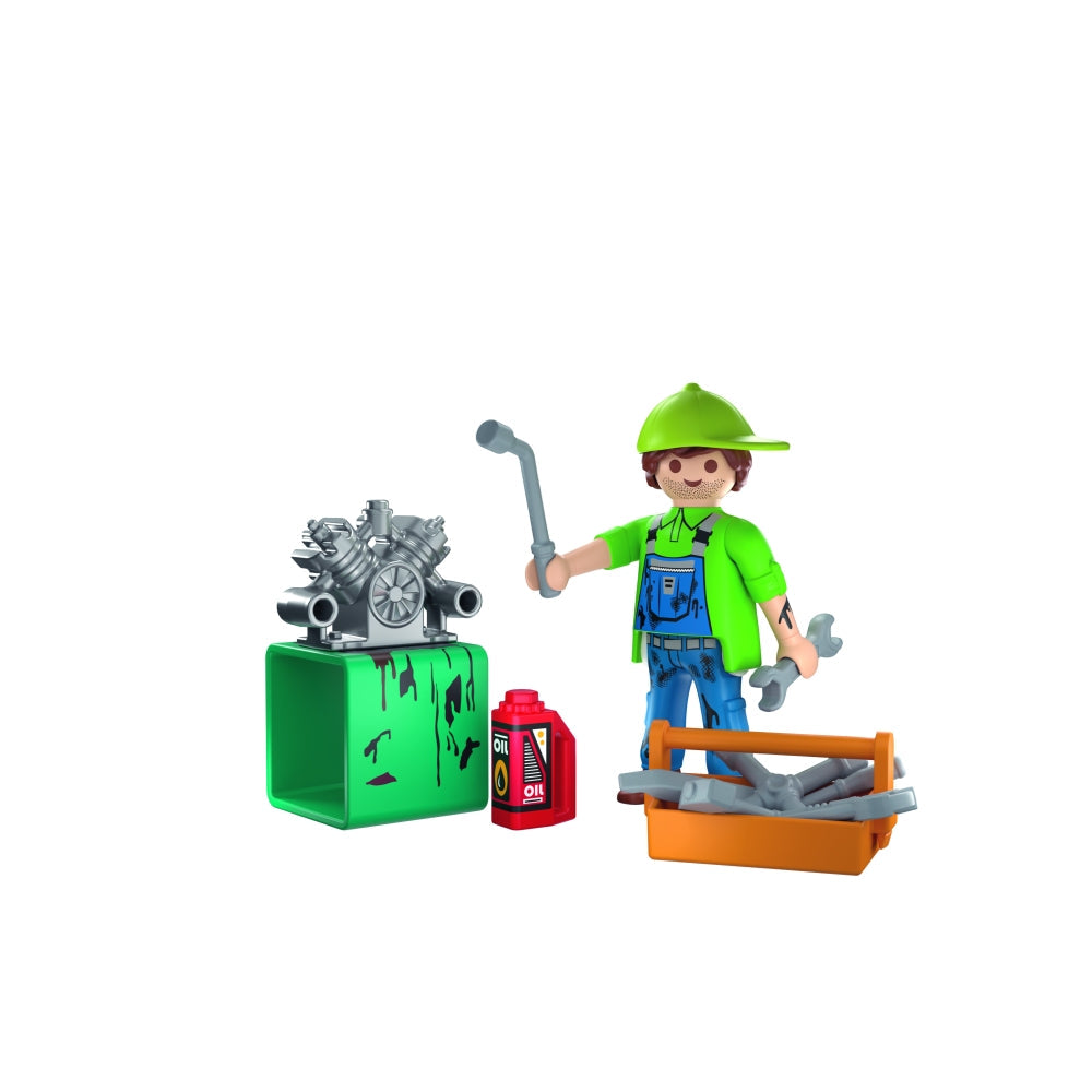 FIGURINA MECANIC CU ACCESORII - PLAYMOBIL (PM72031)