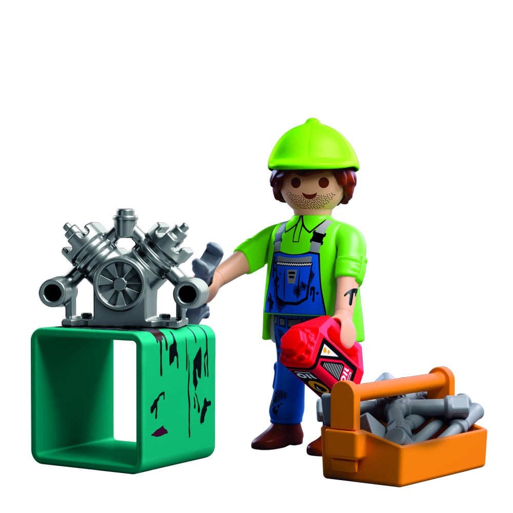FIGURINA MECANIC CU ACCESORII - PLAYMOBIL (PM72031)