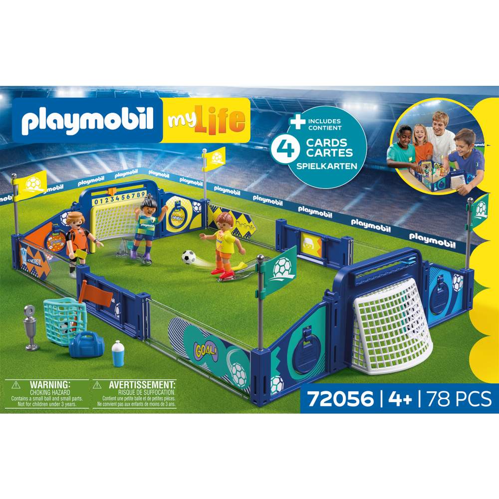 JUCARIE DE ROL STADION DE FOTBAL - PLAYMOBIL MY LIFE - SOCCER (PM72056)