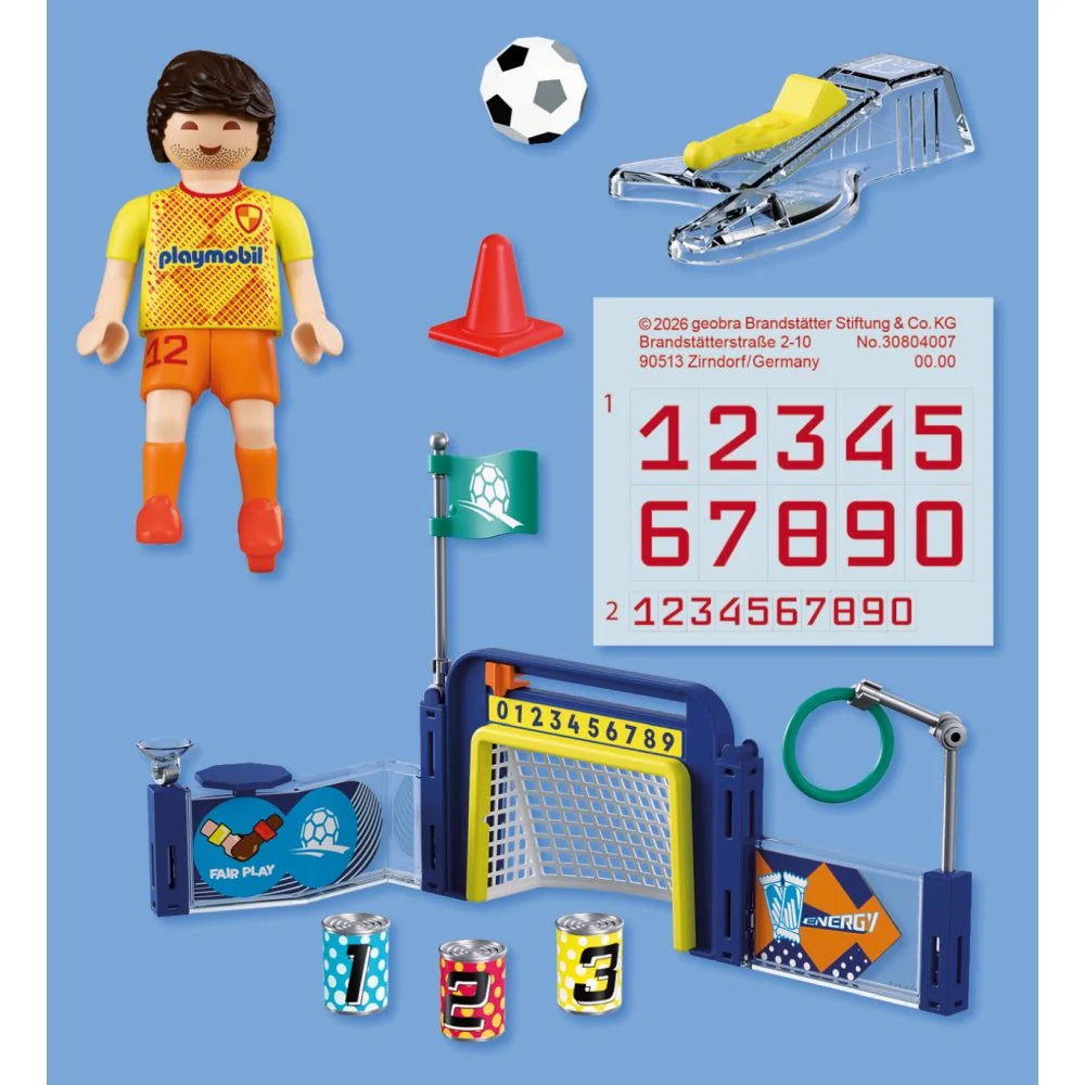 JUCARIE DE ROL ARENA DE ANTRENAMENT FOTBAL - PLAYMOBIL MY LIFE - SOCCER (PM72057)