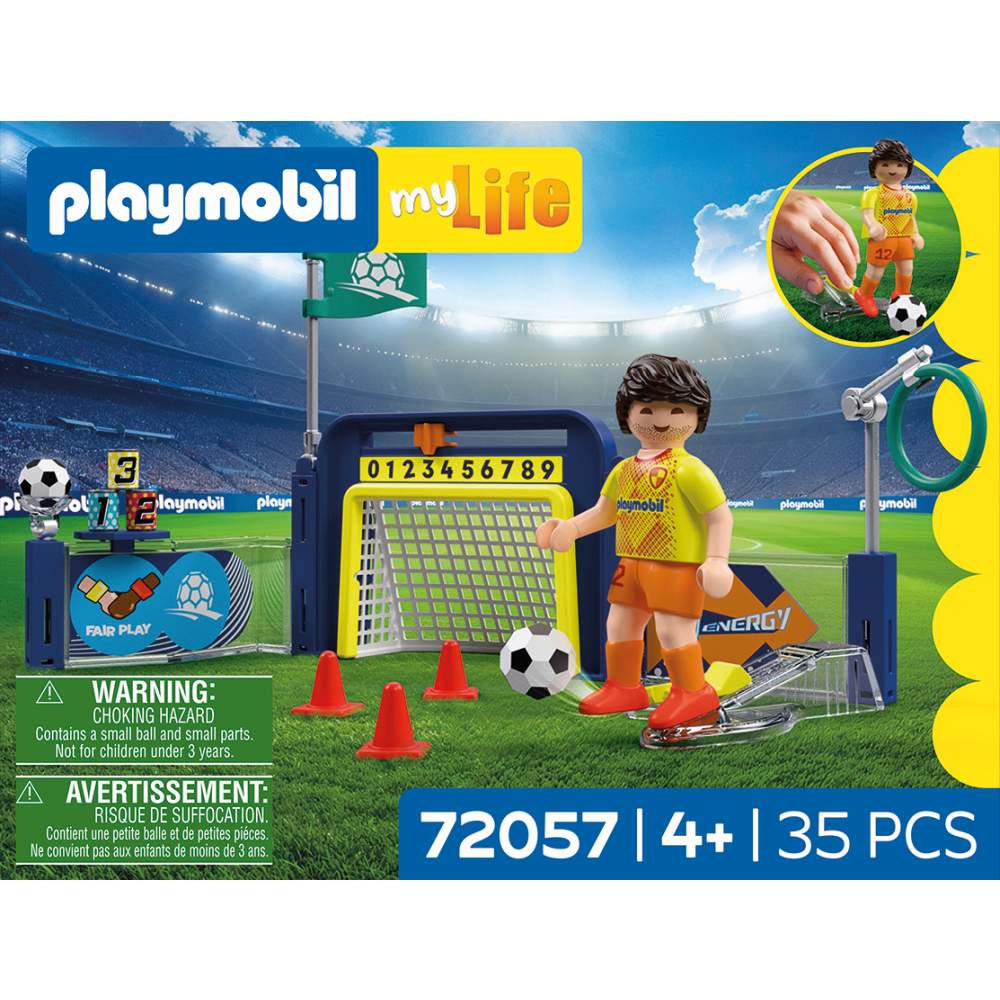 JUCARIE DE ROL ARENA DE ANTRENAMENT FOTBAL - PLAYMOBIL MY LIFE - SOCCER (PM72057)
