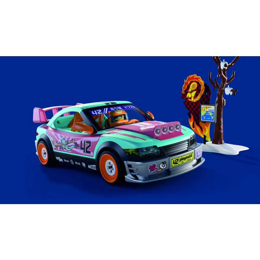 MASINA TUNING OFF ROAD PENTRU AVENTURA SI EXPLORARE - PLAYMOBIL CARS COLLECTION - OFFROAD (PM72062)