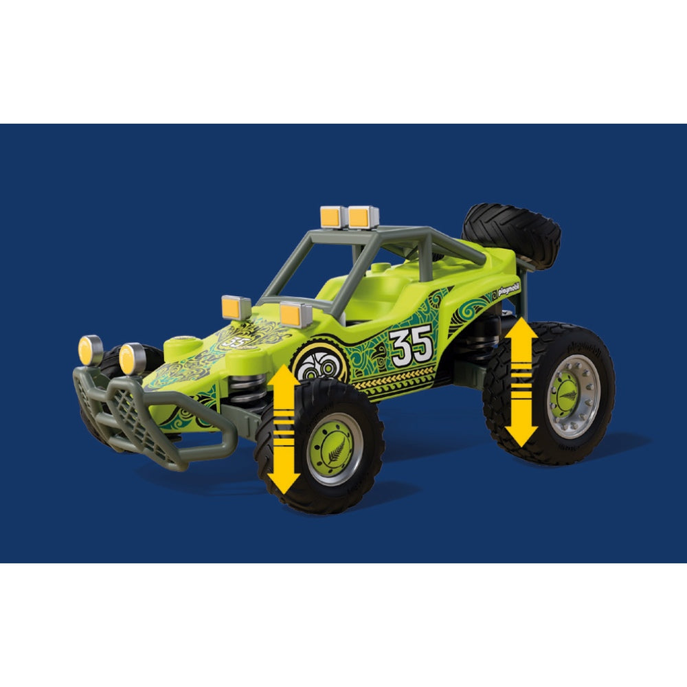 BUGGY OFF ROAD PENTRU AVENTURA SI EXPLORARE - PLAYMOBIL CARS COLLECTION - OFFROAD (PM72063)