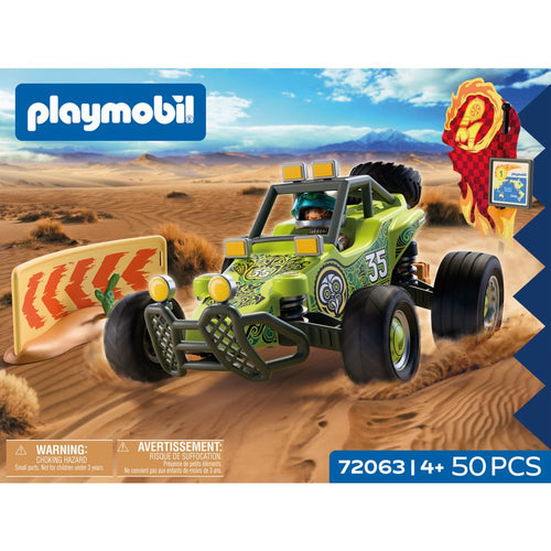 BUGGY OFF ROAD PENTRU AVENTURA SI EXPLORARE - PLAYMOBIL CARS COLLECTION - OFFROAD (PM72063)