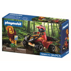 QUAD OFF ROAD PENTRU AVENTURA SI EXPLORARE - PLAYMOBIL CARS COLLECTION - OFFROAD (PM72064)