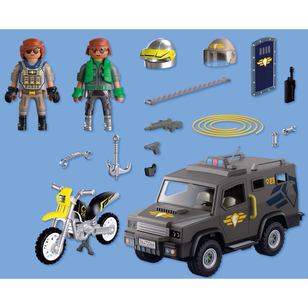 PROMO PACK UNITATEA DE POLITIE TACTICA - PLAYMOBIL (PM72066)
