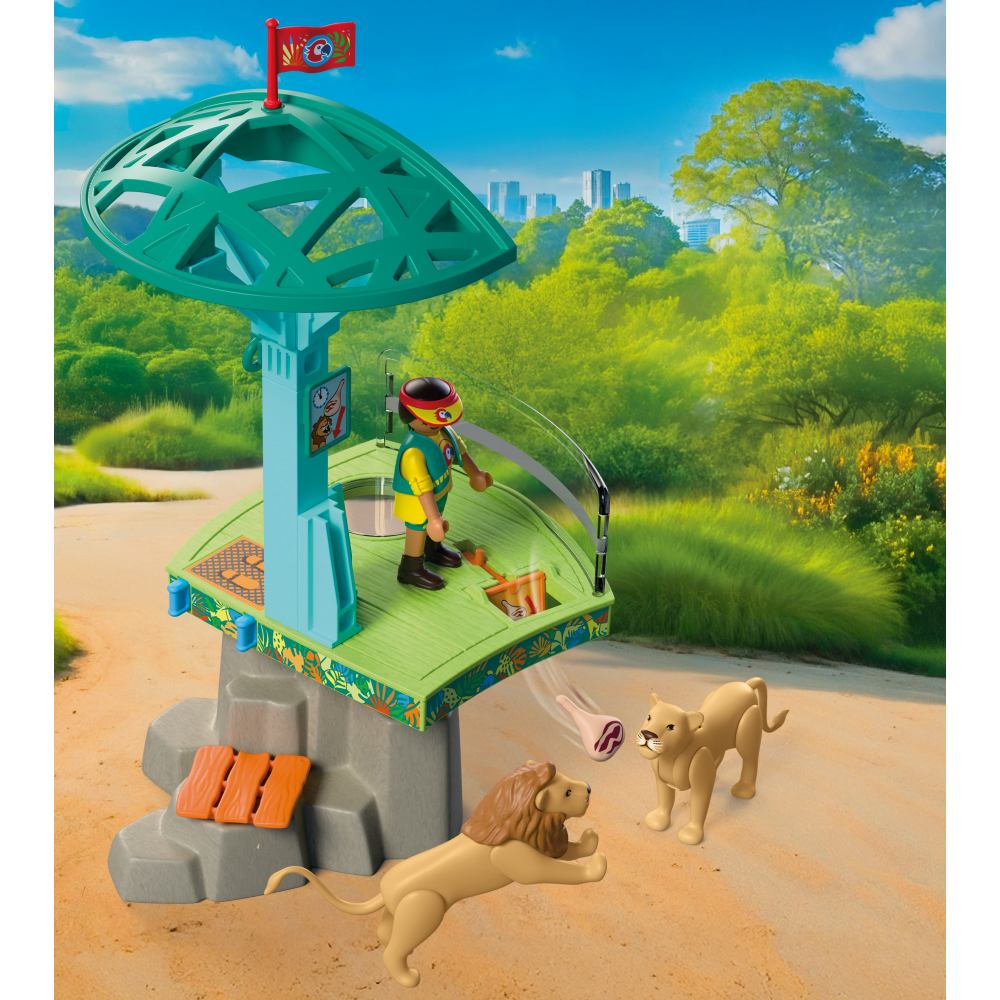 JUCARIE DE ROL PARC DE ESCALADA IN SALBATICIE - PLAYMOBIL MY LIFE - ANIMALS & FRIENDS (PM72070)