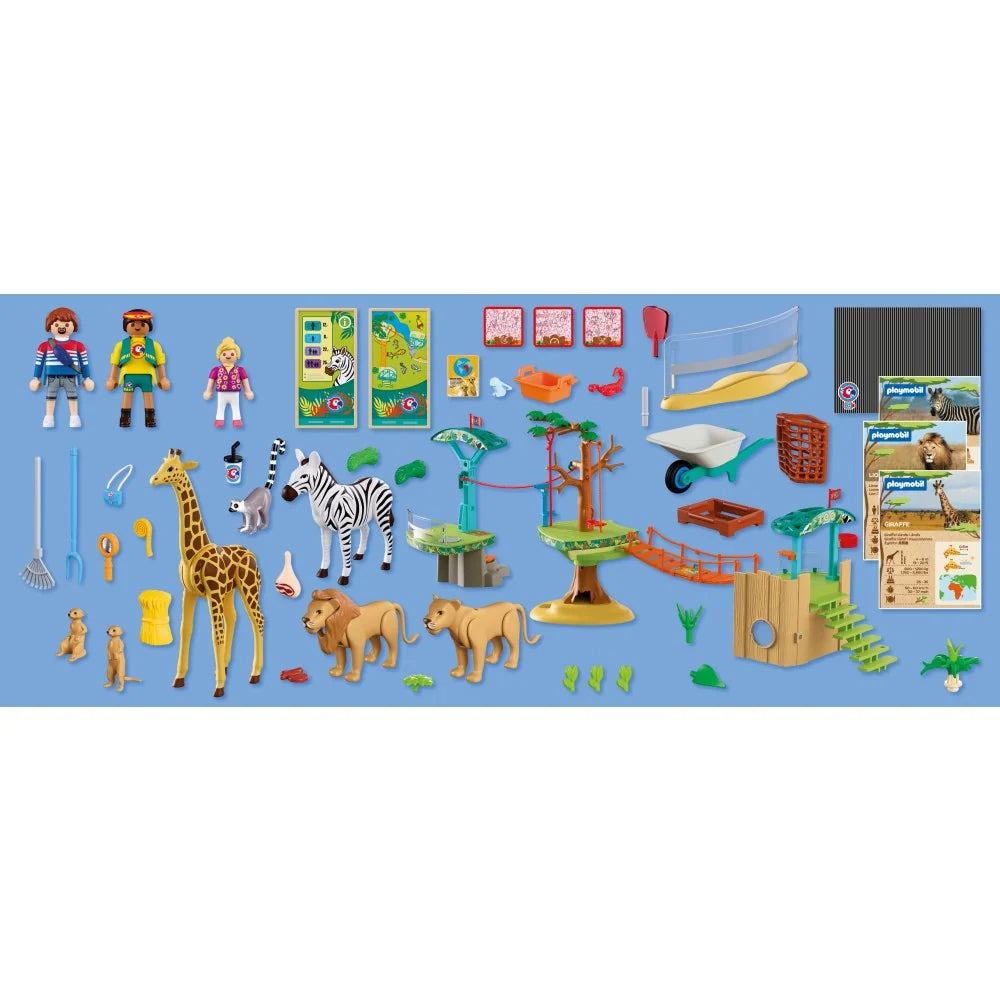 JUCARIE DE ROL PARC DE ESCALADA IN SALBATICIE - PLAYMOBIL MY LIFE - ANIMALS & FRIENDS (PM72070)