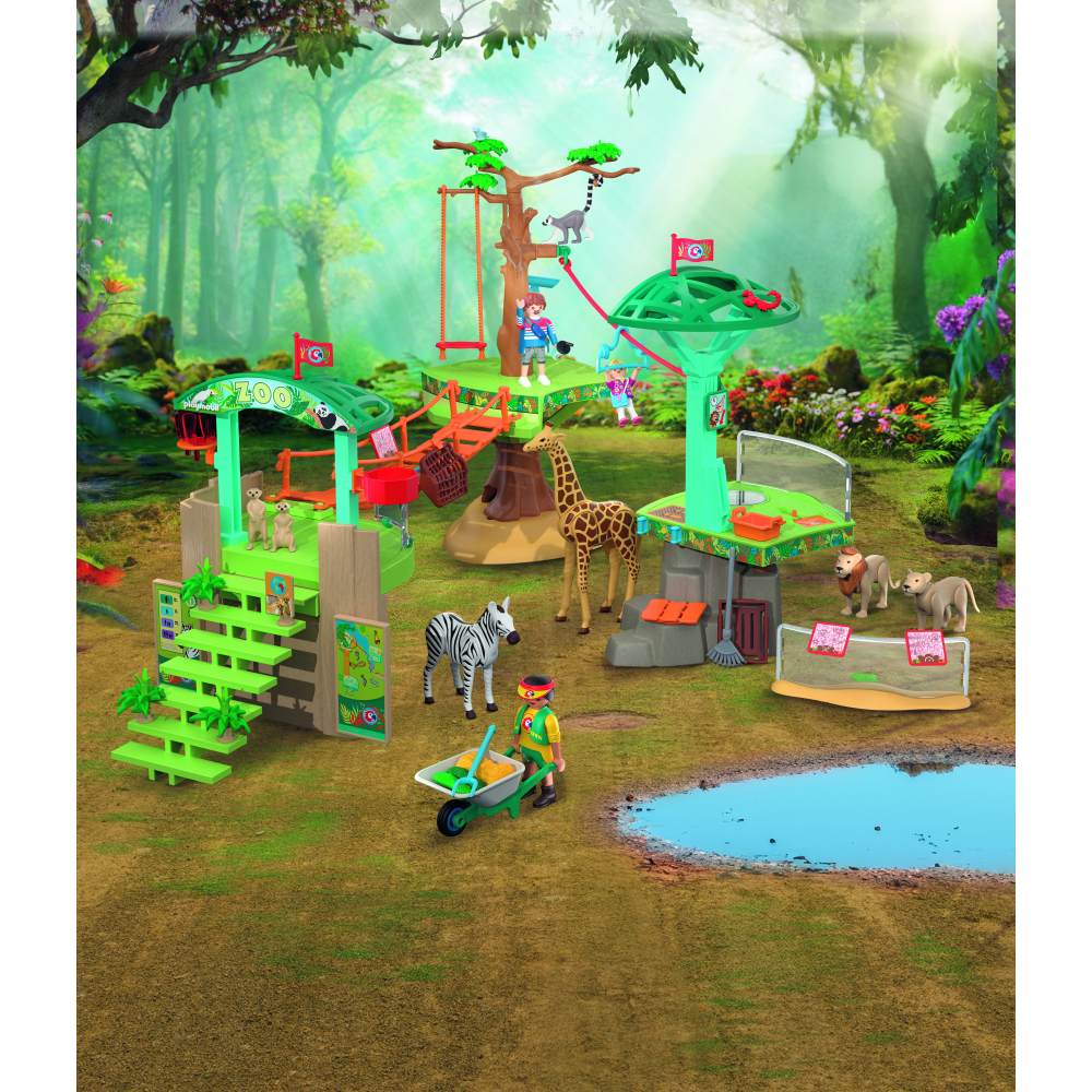 JUCARIE DE ROL PARC DE ESCALADA IN SALBATICIE - PLAYMOBIL MY LIFE - ANIMALS & FRIENDS (PM72070)