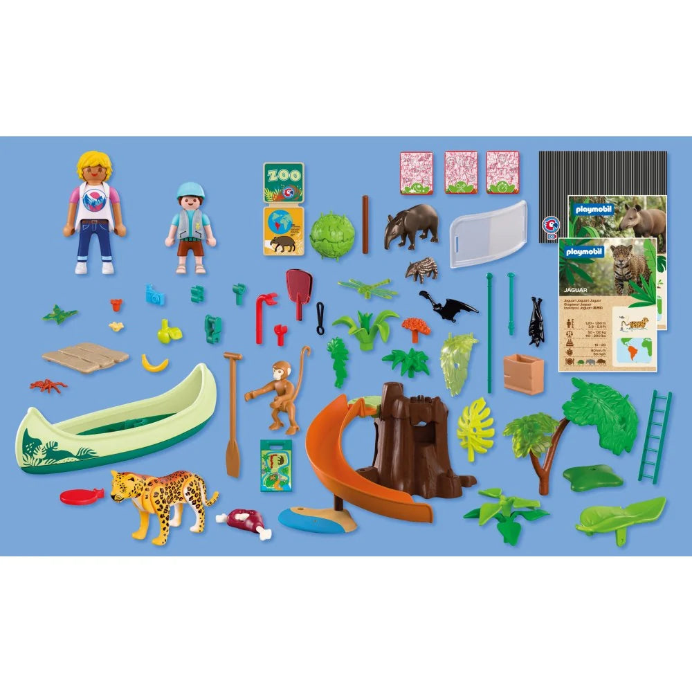 JUCARIE DE ROL AVENTURA IN JUNGLA - PLAYMOBIL MY LIFE - ANIMALS & FRIENDS (PM72071)