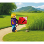 JUCARIE DE ROL INGRIJITOR ZOO CU VEHICUL - PLAYMOBIL MY LIFE - ANIMALS & FRIENDS (PM72072)