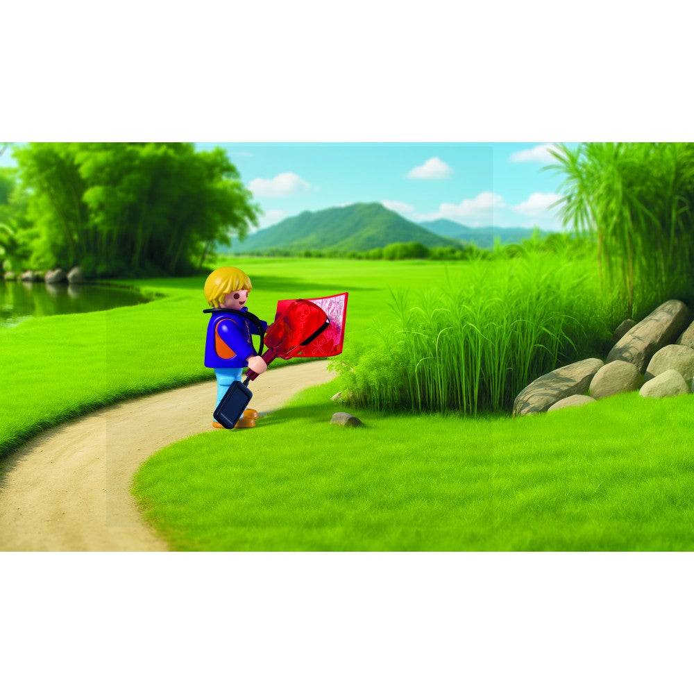JUCARIE DE ROL INGRIJITOR ZOO CU VEHICUL - PLAYMOBIL MY LIFE - ANIMALS & FRIENDS (PM72072)