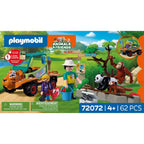 JUCARIE DE ROL INGRIJITOR ZOO CU VEHICUL - PLAYMOBIL MY LIFE - ANIMALS & FRIENDS (PM72072)