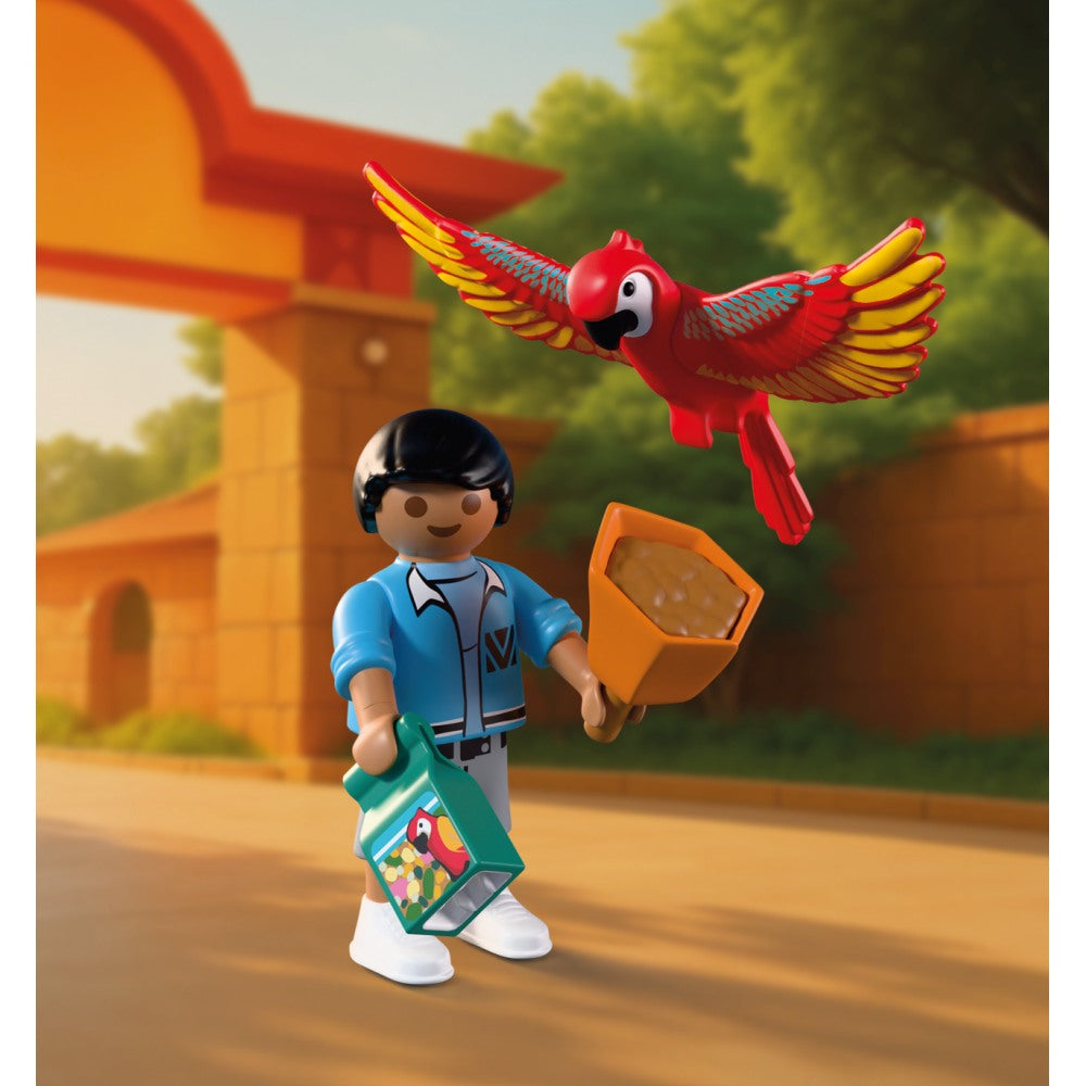 JUCARIE DE ROL MASCOTA ZOO - PLAYMOBIL MY LIFE - ANIMALS & FRIENDS (PM72074)