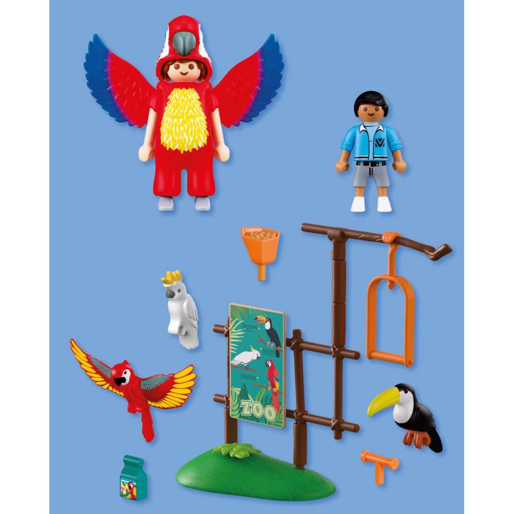 JUCARIE DE ROL MASCOTA ZOO - PLAYMOBIL MY LIFE - ANIMALS & FRIENDS (PM72074)