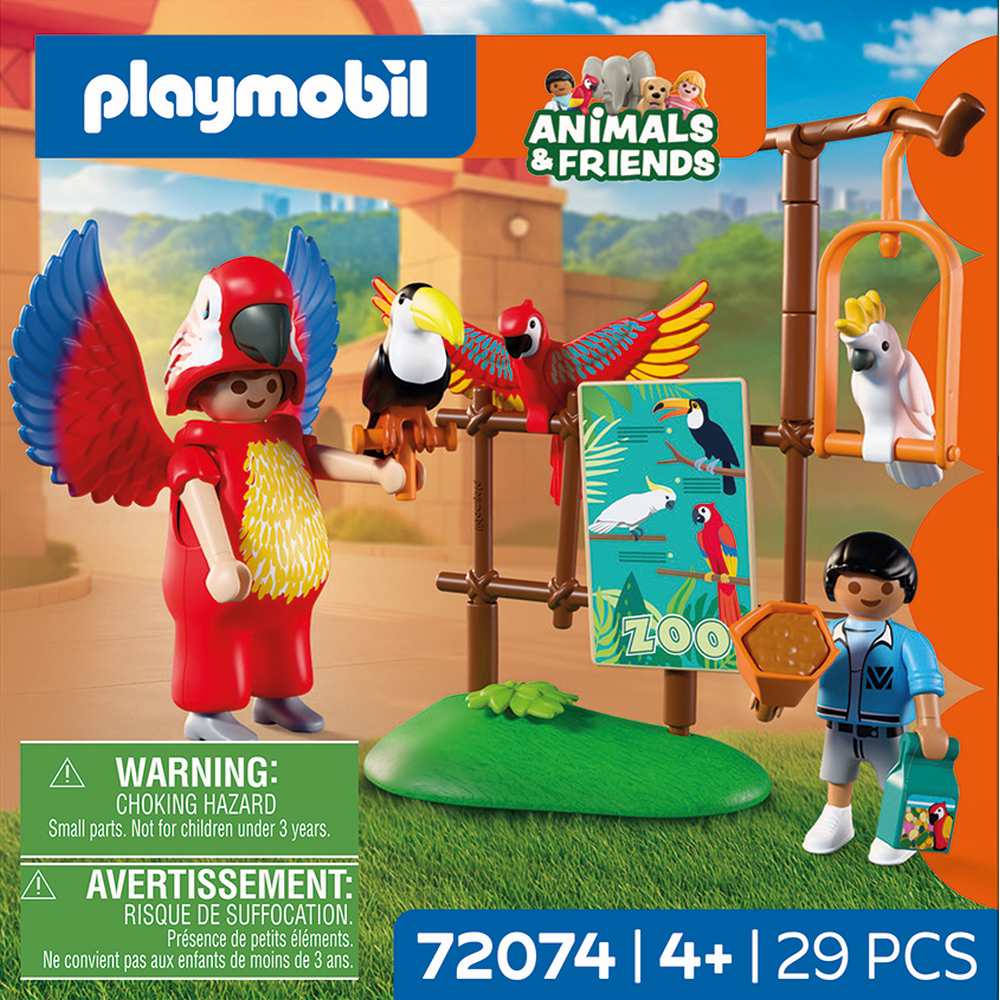 JUCARIE DE ROL MASCOTA ZOO - PLAYMOBIL MY LIFE - ANIMALS & FRIENDS (PM72074)