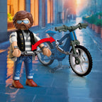 JUCARIE DE ROL PRINDEREA HOTULUI DE BICICLETE - PLAYMOBIL (PM72076)