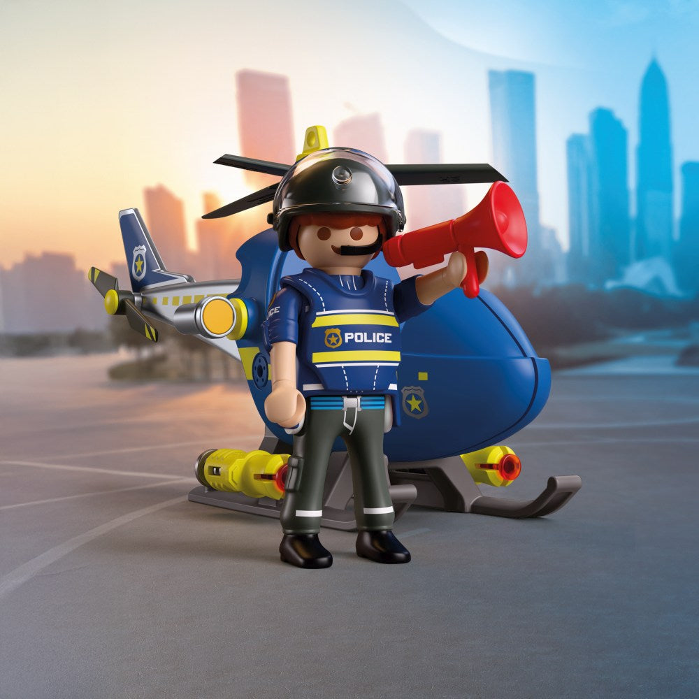 JUCARIE DE ROL ELICOPTER DE POLITIE - PLAYMOBIL (PM72080)