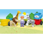 JUNIOR TRENULET CU ANIMALE - PLAYMOBIL JUNIOR (PM72084)