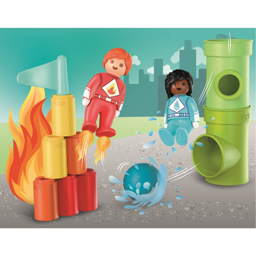 JUNIOR EROU IN ACTIUNE - PLAYMOBIL JUNIOR (PM72085)