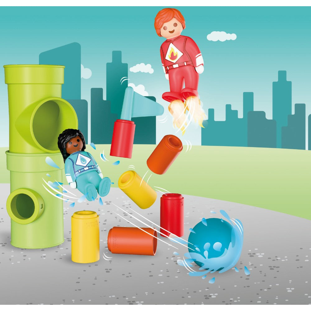 JUNIOR EROU IN ACTIUNE - PLAYMOBIL JUNIOR (PM72085)