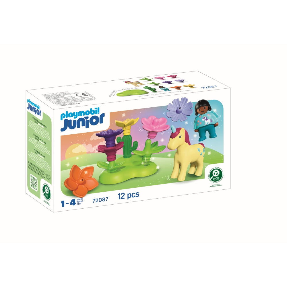JUNIOR GRADINA DE FLORI A ZANEI - PLAYMOBIL JUNIOR (PM72087)