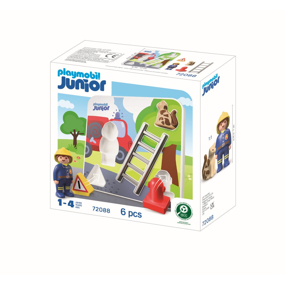 JUNIOR PUZZLE-UL POMPIERULUI - PLAYMOBIL JUNIOR (PM72088)