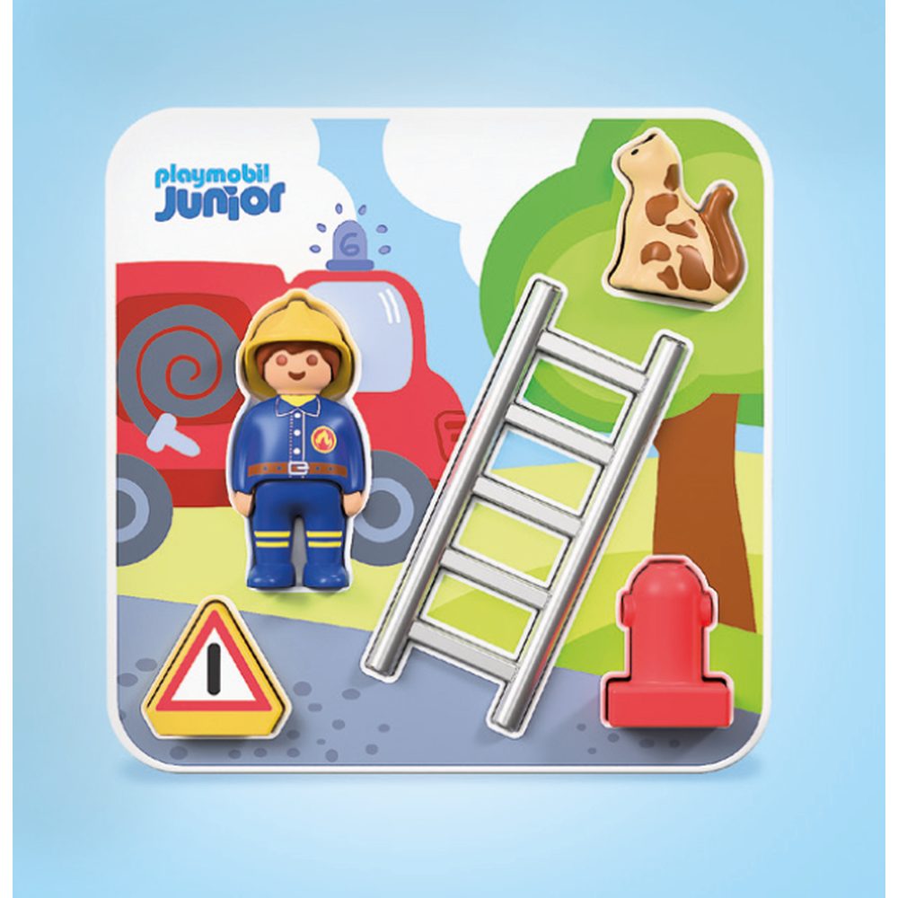 JUNIOR PUZZLE-UL POMPIERULUI - PLAYMOBIL JUNIOR (PM72088)