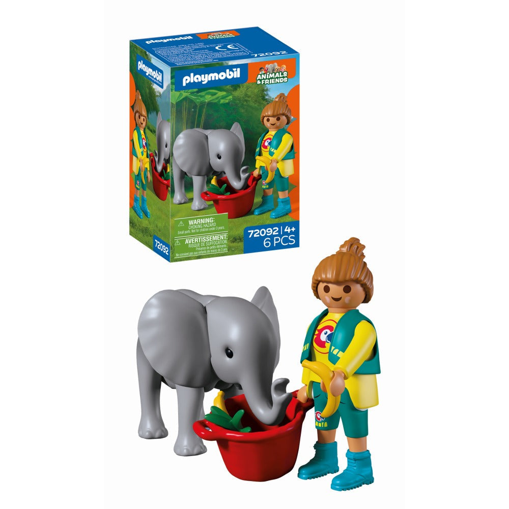 Promo Pack Ingrijitor zoo cu elefant