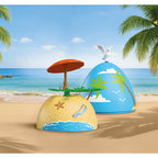 PUSCULITA OU VACANTA LA PLAJA - PLAYMOBIL MY LIFE - VACATION ON THE BEACH (PM72101)