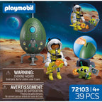 PUSCULITA OU AVENTURA SPATIALA - PLAYMOBIL ACTION HEROES (PM72103)
