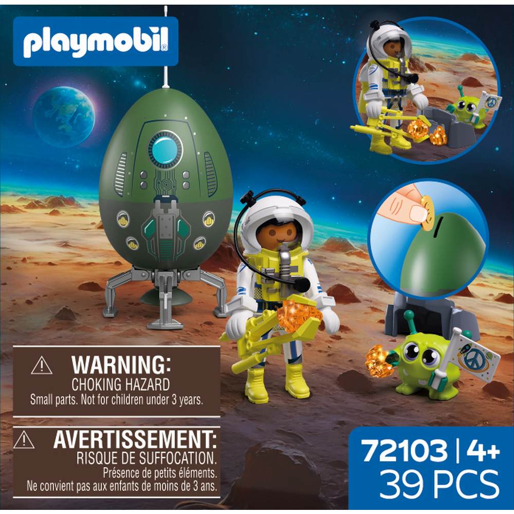 PUSCULITA OU AVENTURA SPATIALA - PLAYMOBIL ACTION HEROES (PM72103)