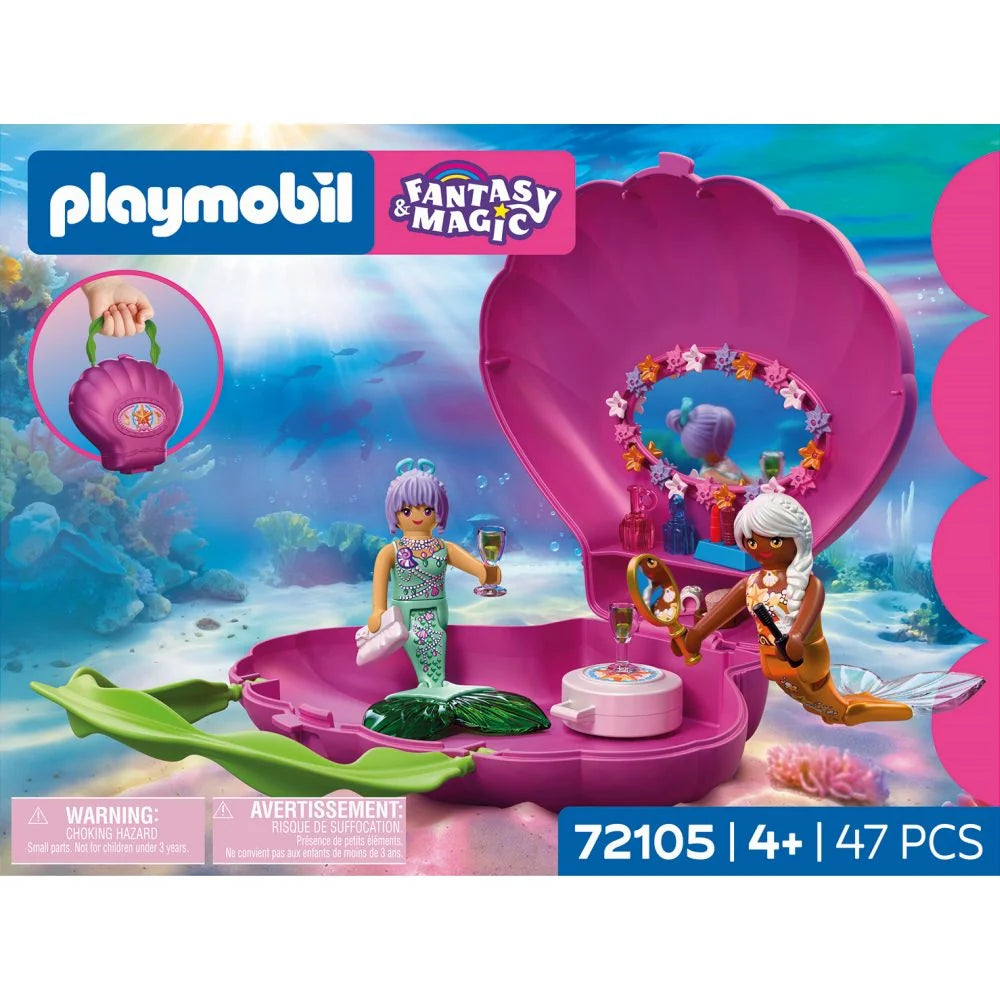 JUCARIE DE ROL GEANTA SCOICA A SIRENEI - PLAYMOBIL PRINCESS MAGIC - MERMAIDS (PM72105)