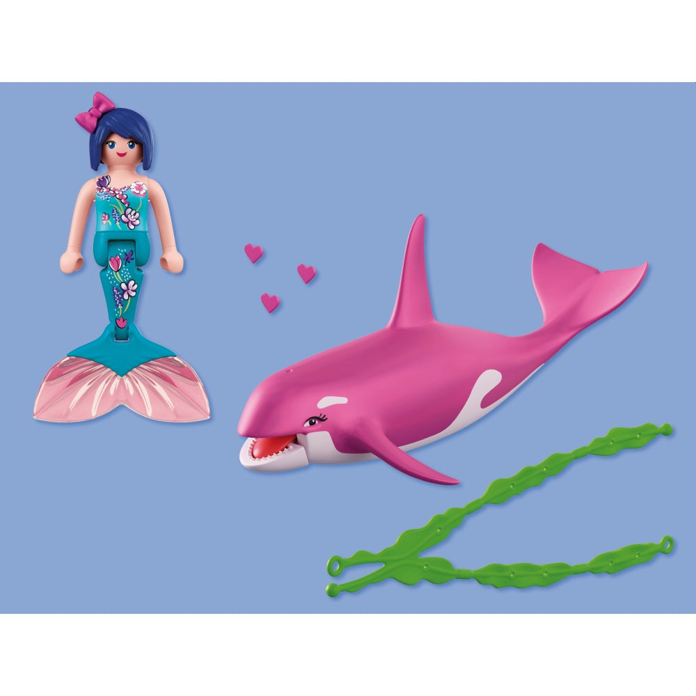 JUCARIE DE ROL ORCA SI SIRENA - PLAYMOBIL PRINCESS MAGIC - MERMAIDS (PM72106)