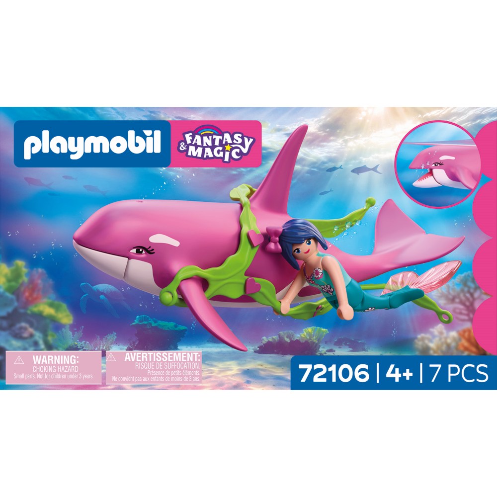 JUCARIE DE ROL ORCA SI SIRENA - PLAYMOBIL PRINCESS MAGIC - MERMAIDS (PM72106)