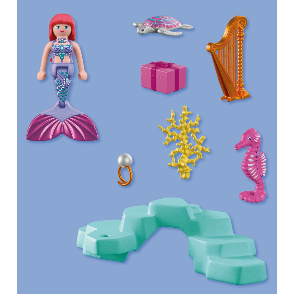 JUCARIE DE ROL SIRENA SI CADOU - PLAYMOBIL PRINCESS MAGIC - MERMAIDS (PM72107)