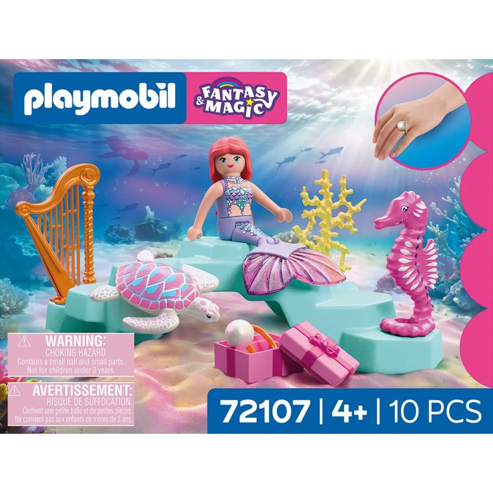 JUCARIE DE ROL SIRENA SI CADOU - PLAYMOBIL PRINCESS MAGIC - MERMAIDS (PM72107)