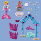 JUCARIE DE ROL BUFET PENTRU NUNTA SUBACVATICA - PLAYMOBIL PRINCESS MAGIC - MERMAIDS (PM72108)