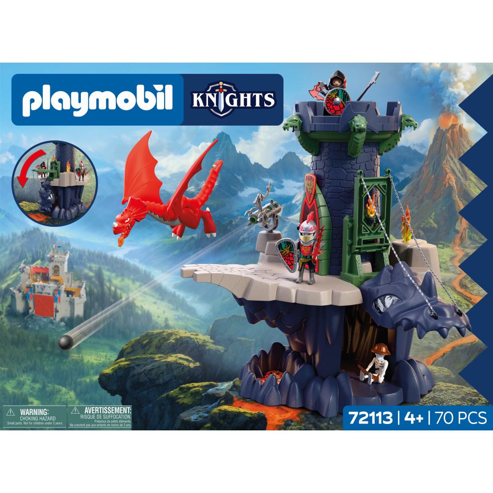 JUCARIE DE ROL TURNUL CAVALERILOR DRAGON - PLAYMOBIL KNIGHTS (PM72113)