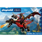 JUCARIE DE ROL DRAGONUL NEGRU - PLAYMOBIL KNIGHTS (PM72114)